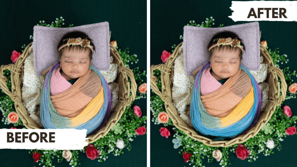 Newborn Photo Retouching